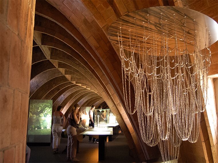 inside museum mila