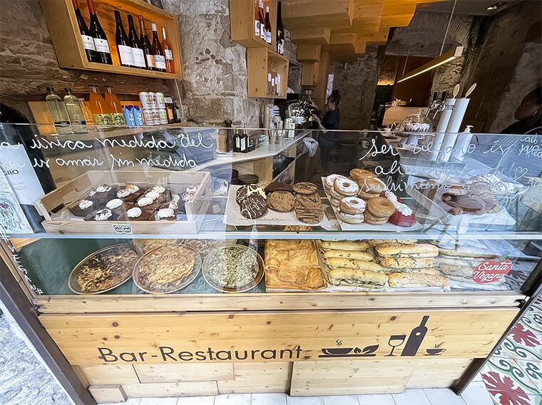 vegan pastries from Barcelona