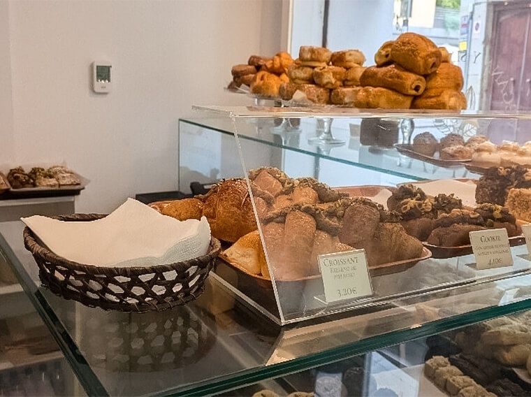 vegan pastries from Barcelona