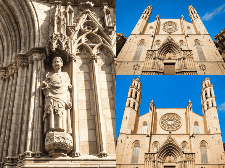 historic churches Barcelona